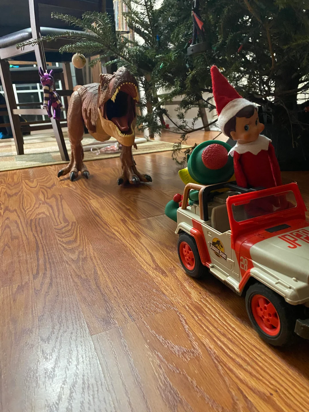 Jurassic Park meets the elf