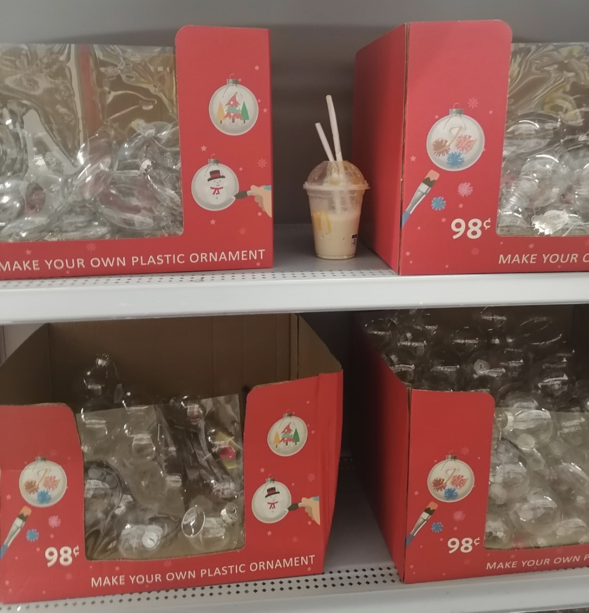 Someone Left Their McDonald’s Shake