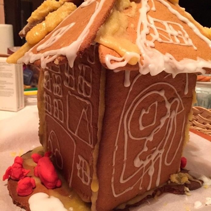Truly Terrible Gingerbread House