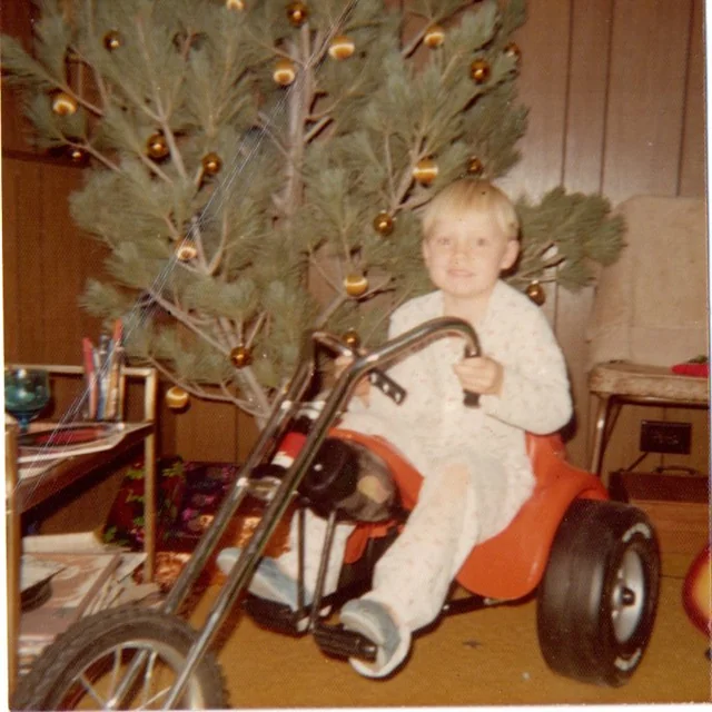 Happy under the tree