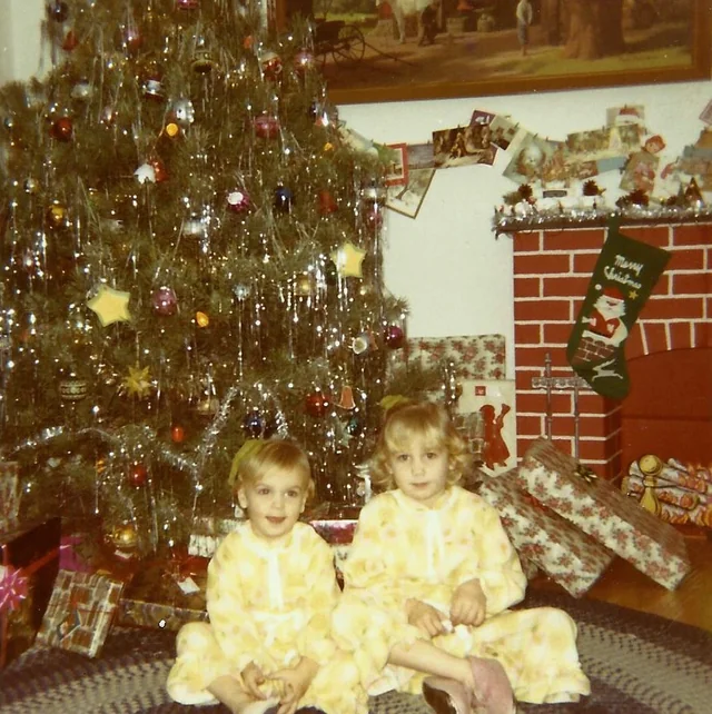 Matching pajamas in tinsels