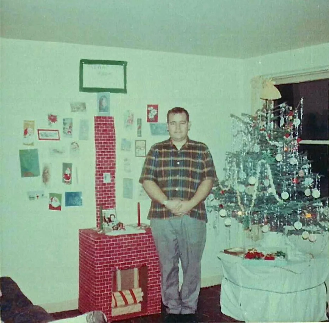 Perfectly standing in the living room