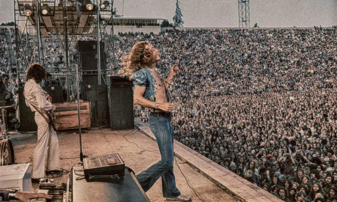 Led Zeppelin making history
