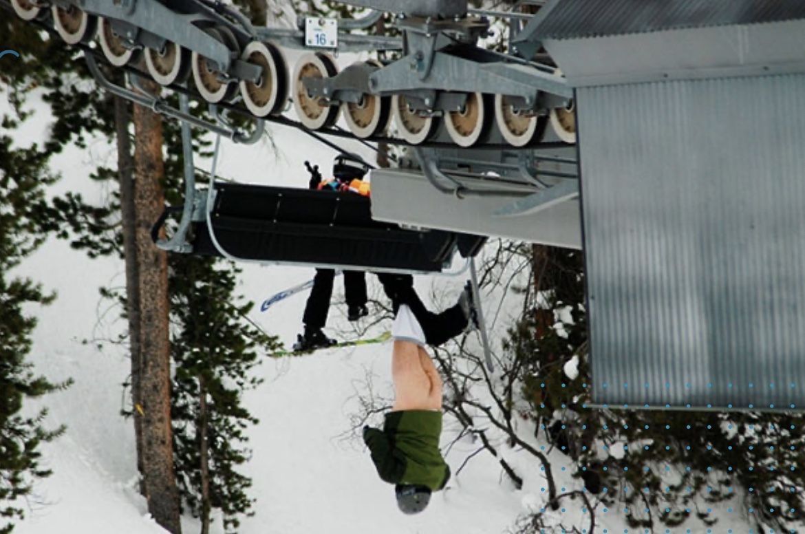 Chairlift Betrayal at 30 Feet