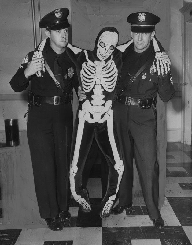 Skeleton Arrested