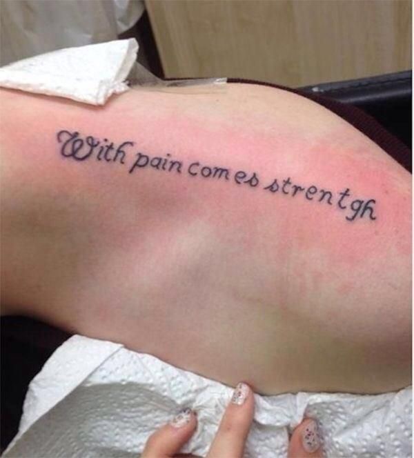 With Pain Comes… Strentgh