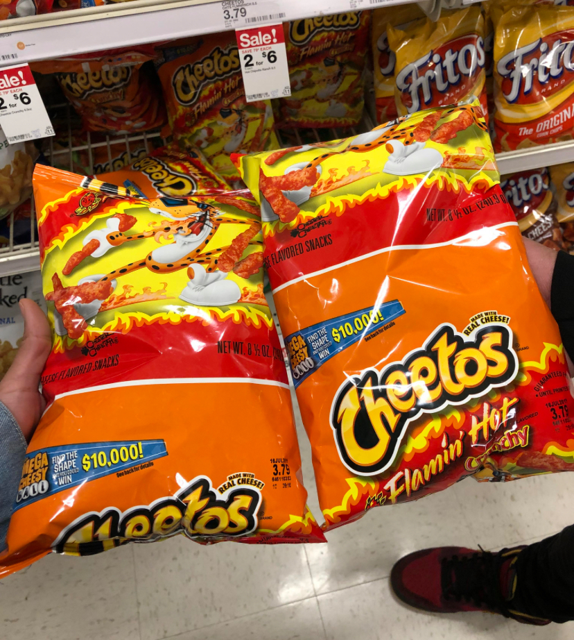Cheetos Workers Were In a Rush
