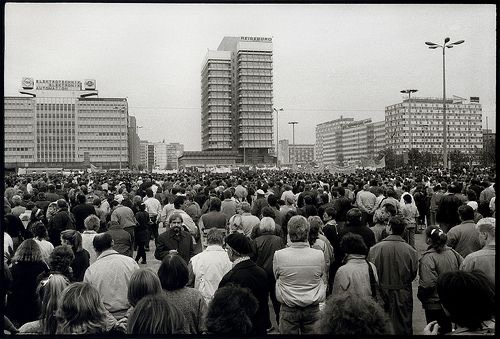 Demonstrata në Alexanderplatz të Gjermanisë Lindore (1989)