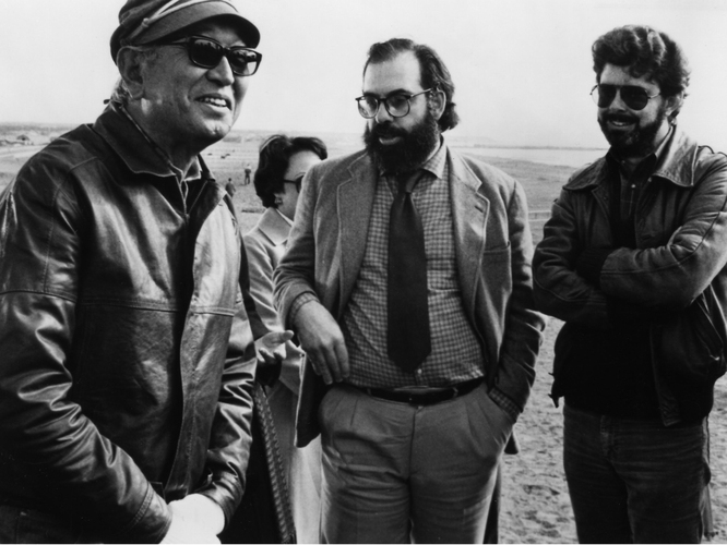 Akira Kurosawa, Francis Ford Coppola and George Lucas