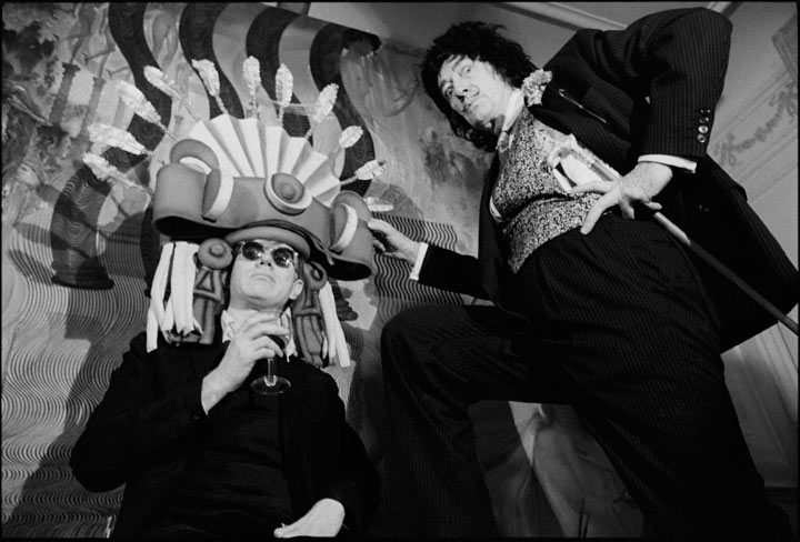 Andy Warhol and Salvador Dali