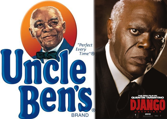 So it looks like Sam Jackson is playing Uncle Ben in Django Unchained