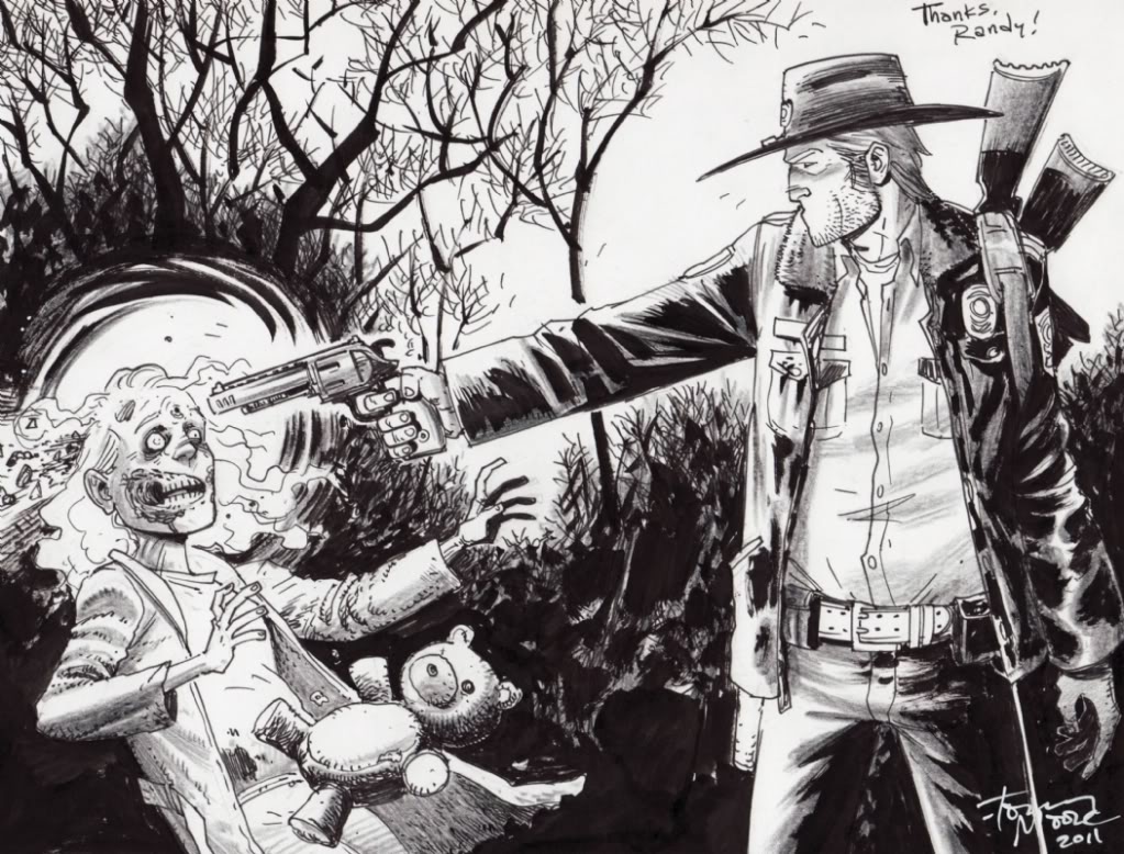 The Walking Dead Comic Art