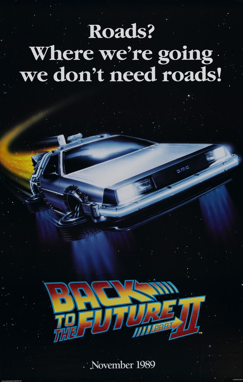 back to the future - Roads? Where we're going we don't need roads! Ni Part