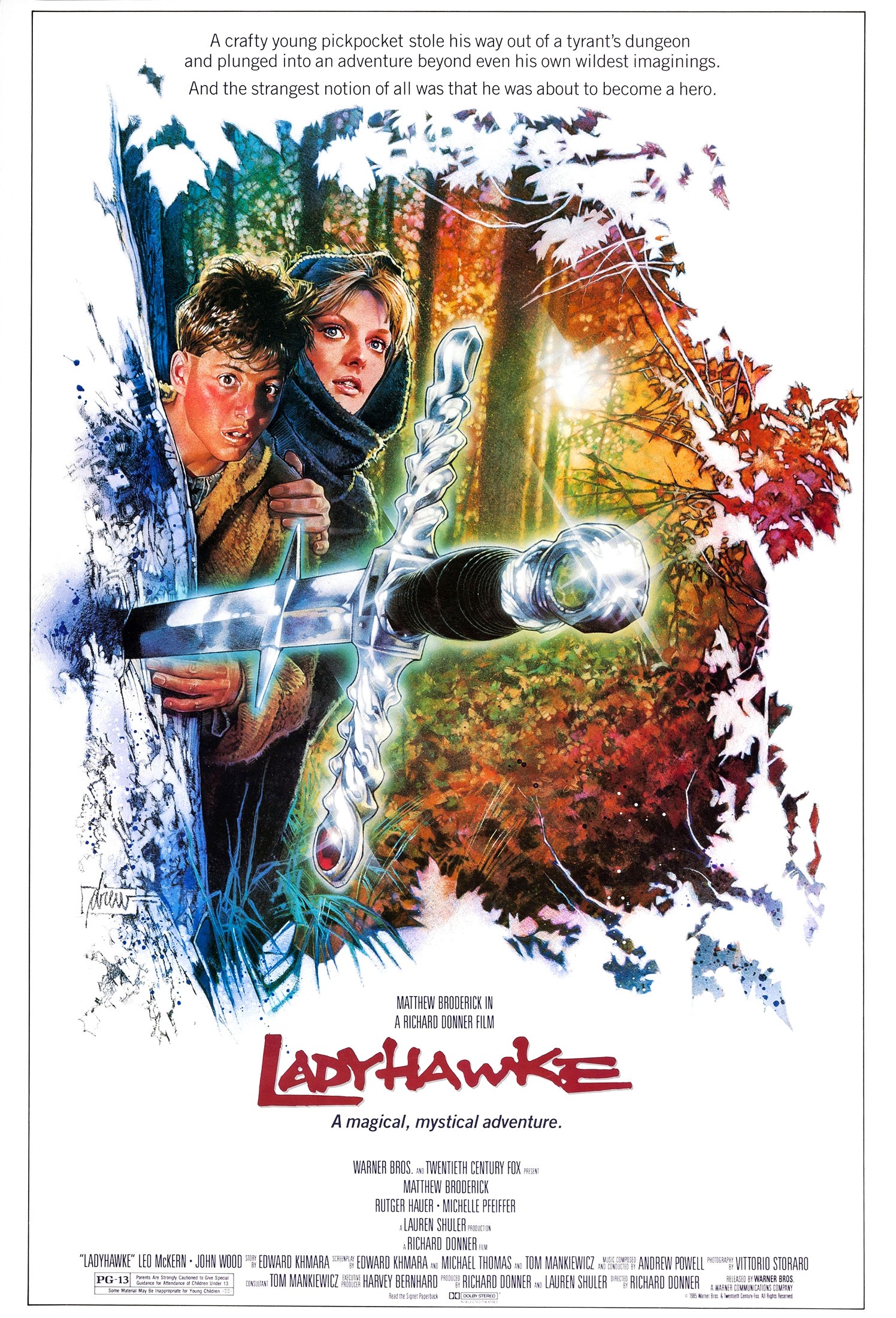 ladyhawke soundtrack - A crafty young pipocket stoleway out of standur and pled into adventure beyond even his own wildest maprings And the strongest notion of al was that he was about to become a hem 2 . W W Ady Hawke A magical mystical adventure . . Twi