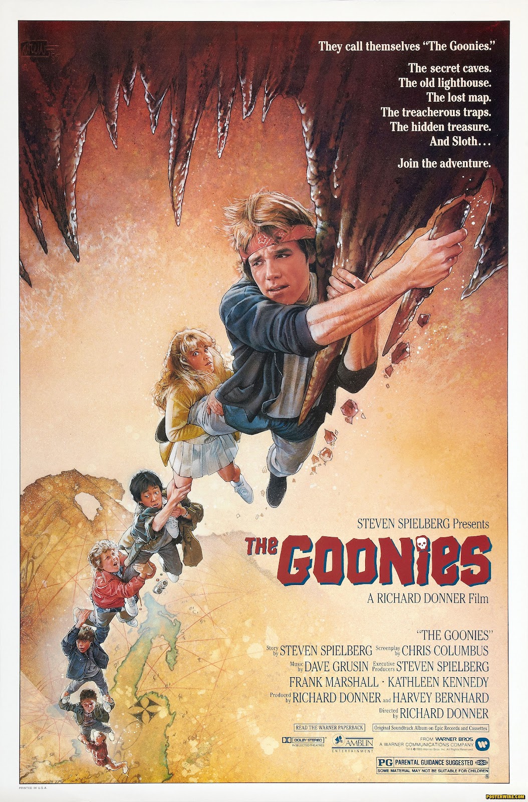 goonies poster hd - They call themselves "The Googles." These ares. The old lighthouse. The lost ma The reachers traps. The Middle treasure. And Sleth... Join the adventure Steven Heine Thegoonies Archard Inner Film The Coonies Steuen Sibertechris Comas M