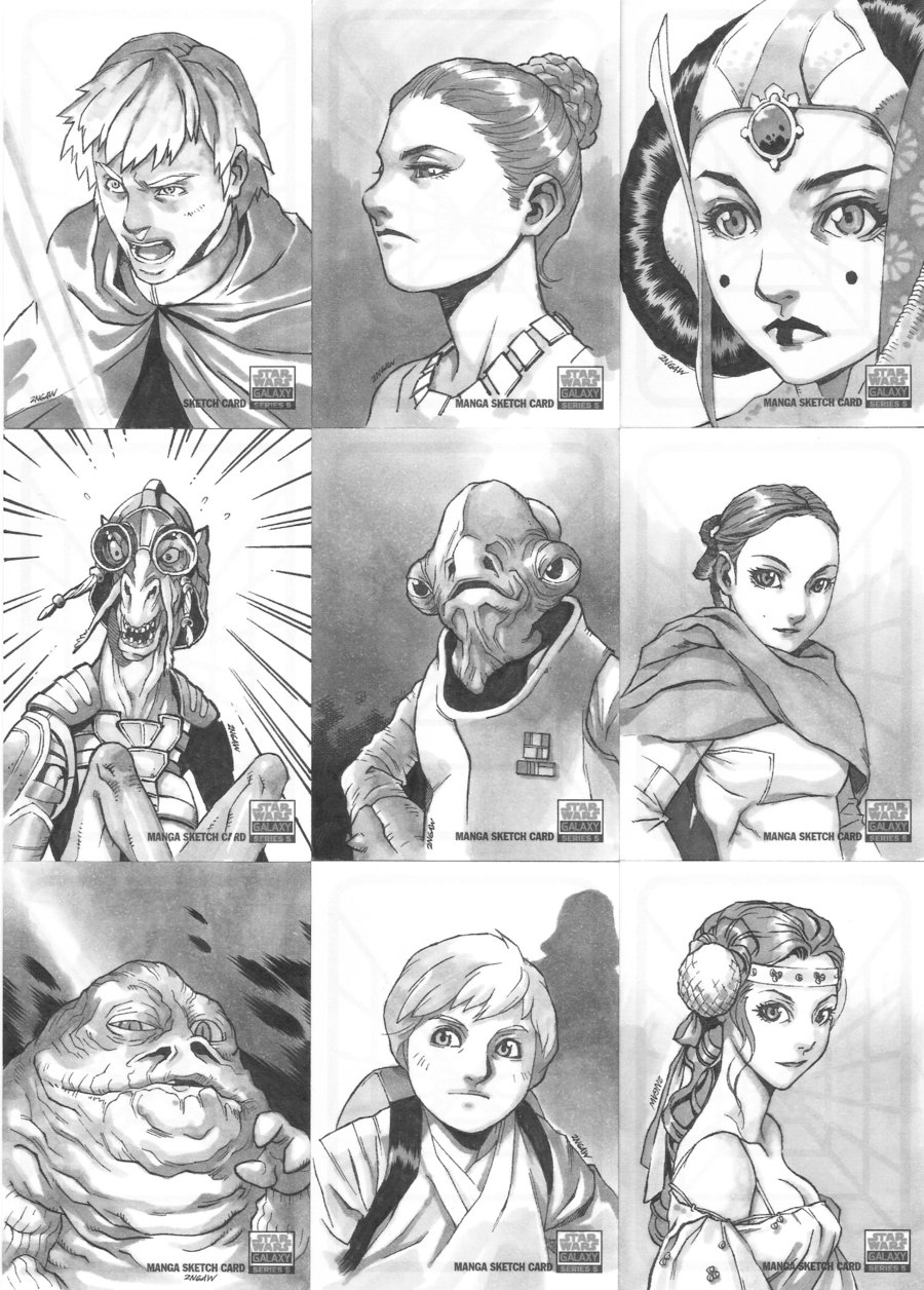 Star Wars Manga Style