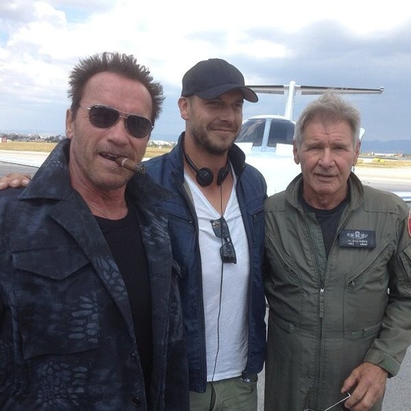Patrick Hughes - Arnold Schwarzenegger - Harrison Ford - The Expendables 3