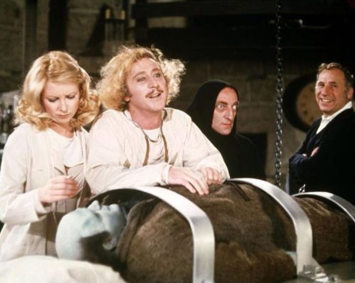 A color photo of Young Frankenstein