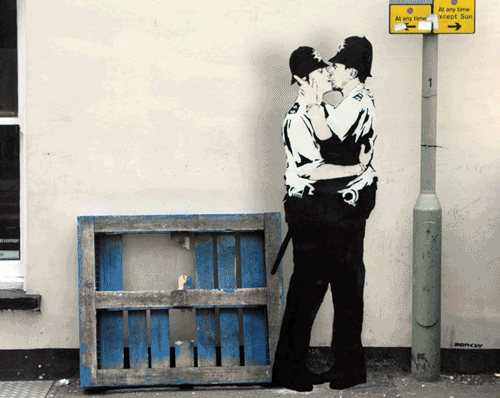 Banksy Art Turned Into GIFs