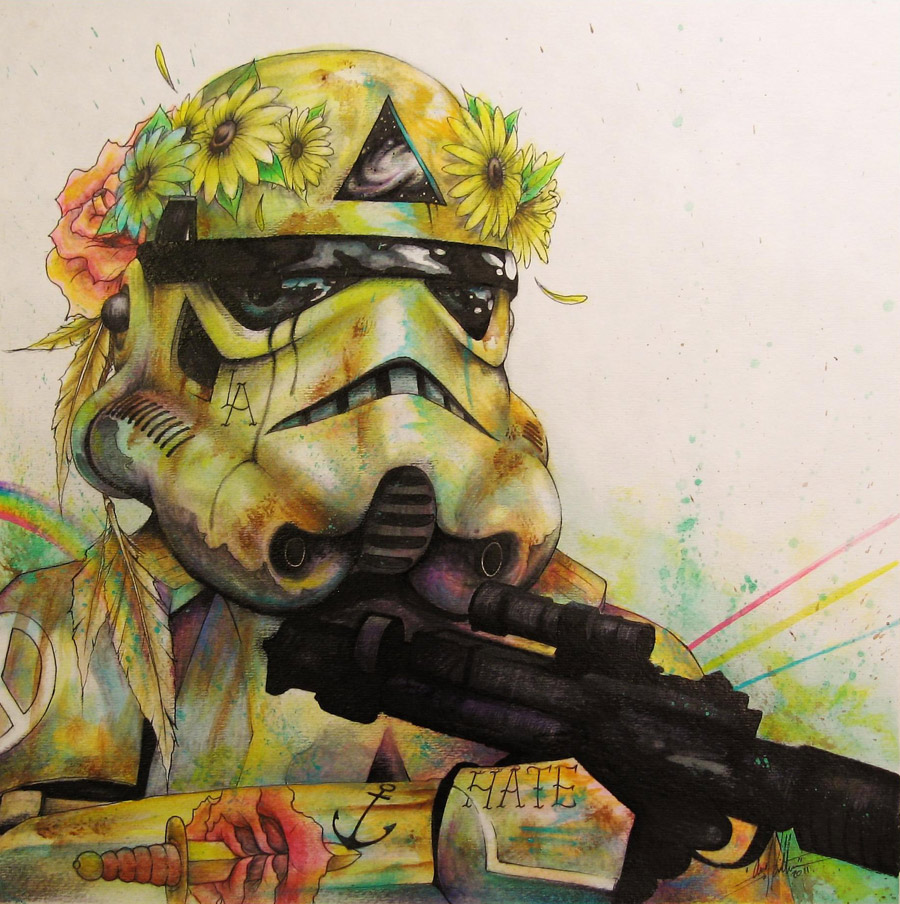 Star Wars inspired art work