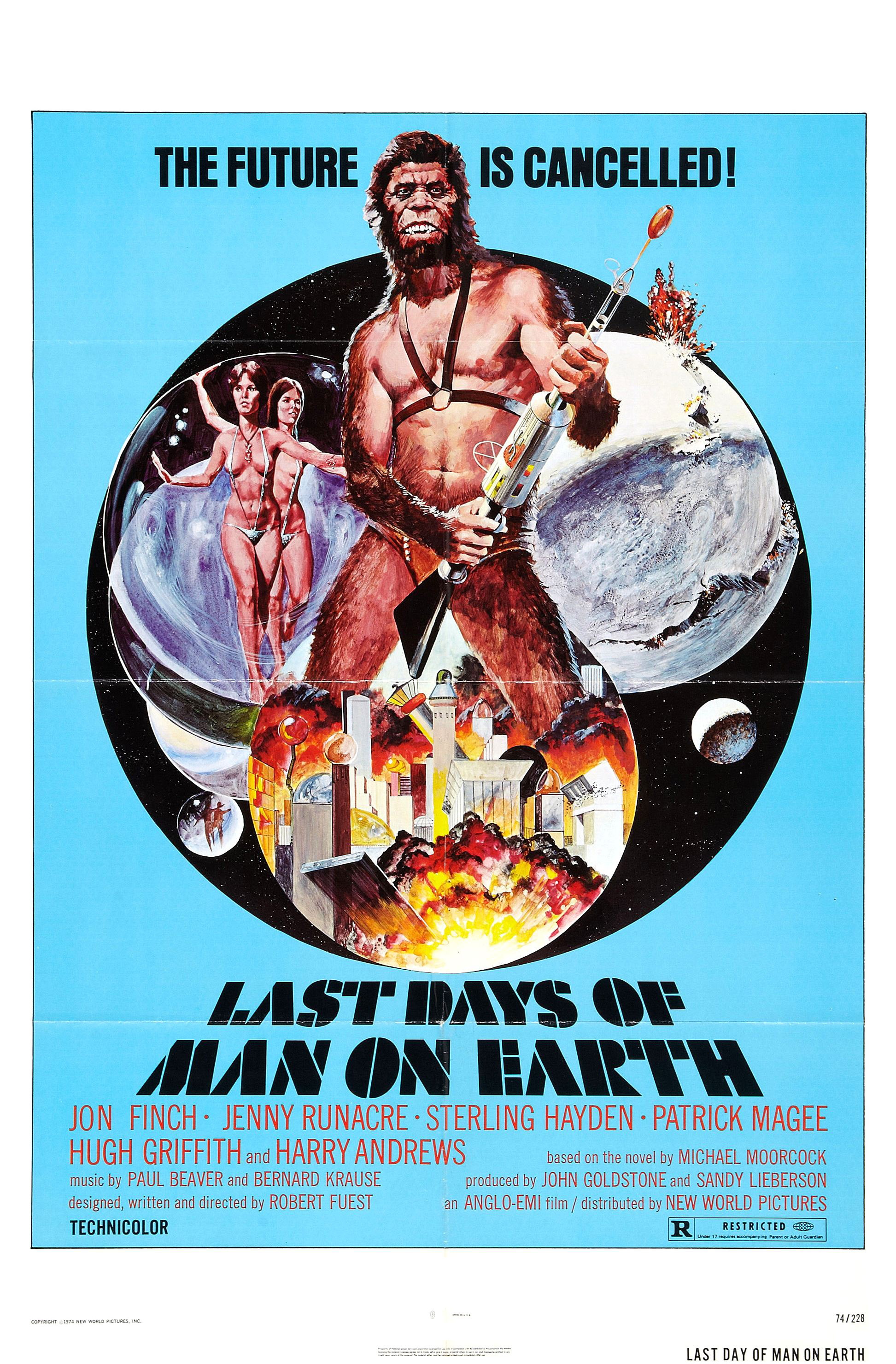 last days of man on earth - The Future Is Cancelled! Last Days Of Man On Earth Jon Finch Jenny Runacresterling Hayden Patrick Magee Hugh Griffith Harry Andrews Model Moroc Fe A Se Chinestone Behase Robert Fuest Ow N En Wolfsures Technicolor Ro Last Day O 