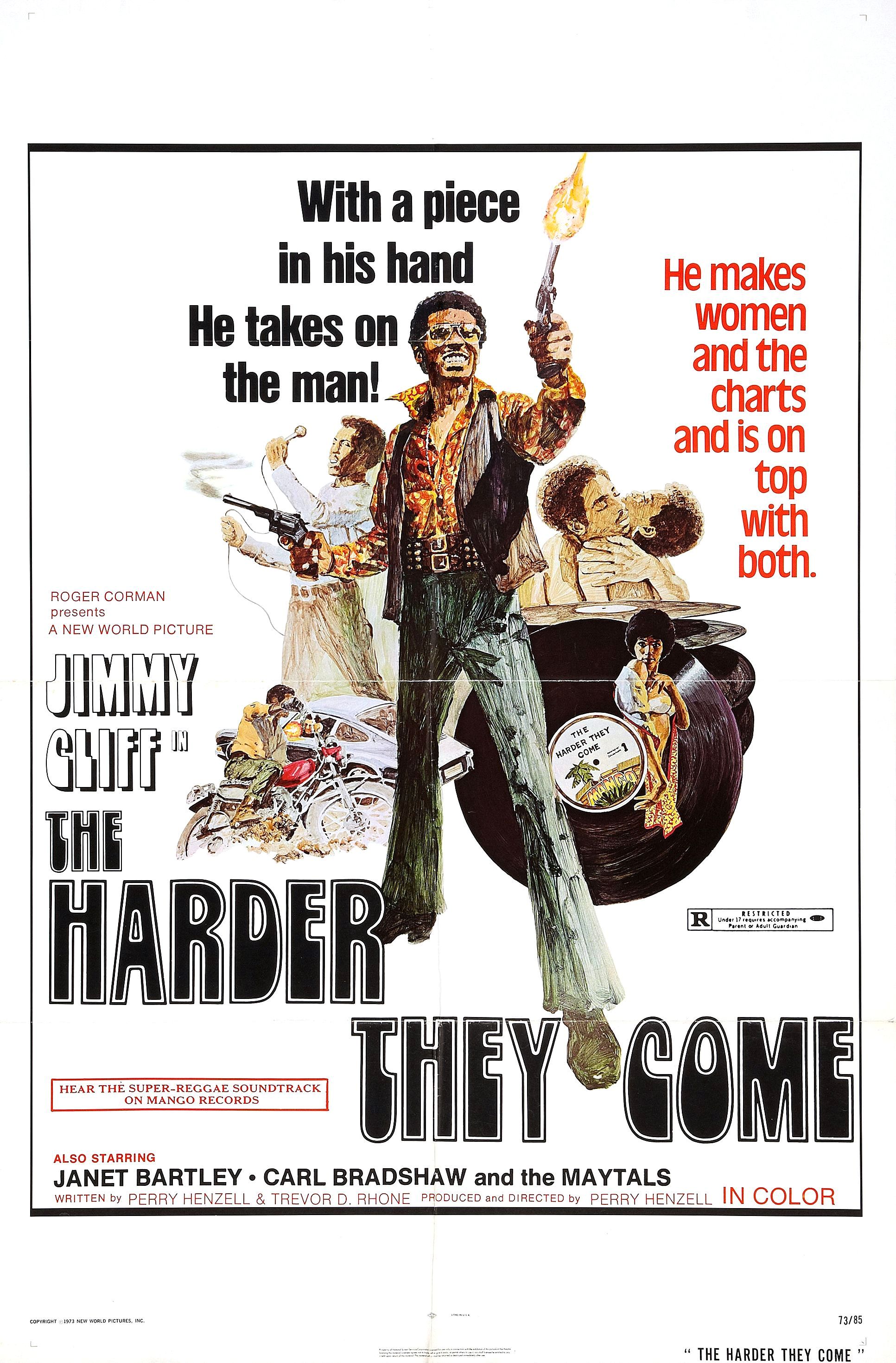 jimmy cliff movie the harder they come - With a piece in his hand He takes on the man! He makes women and the charts and is on top with both. Jimmy Gmff The A Re They Come Janet Bartley. Carl Bradshaw and the Maytals Perry P Hone Sehen In Color The Ardei 