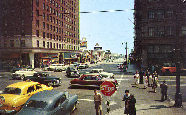 Hollywood and Vine - early 1950's