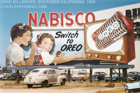 An Oreo Billboard L.A. - 1955
