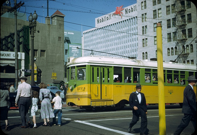 L.A. Streetcar - 1949