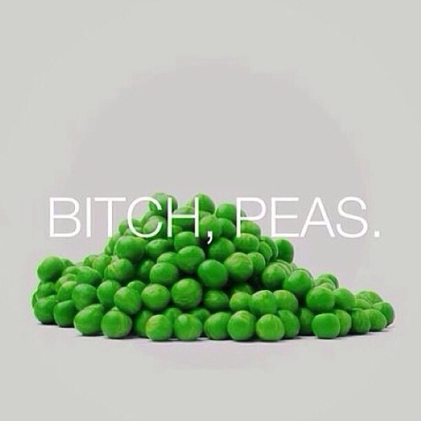 green peas 1kg - Bitch, Peas.