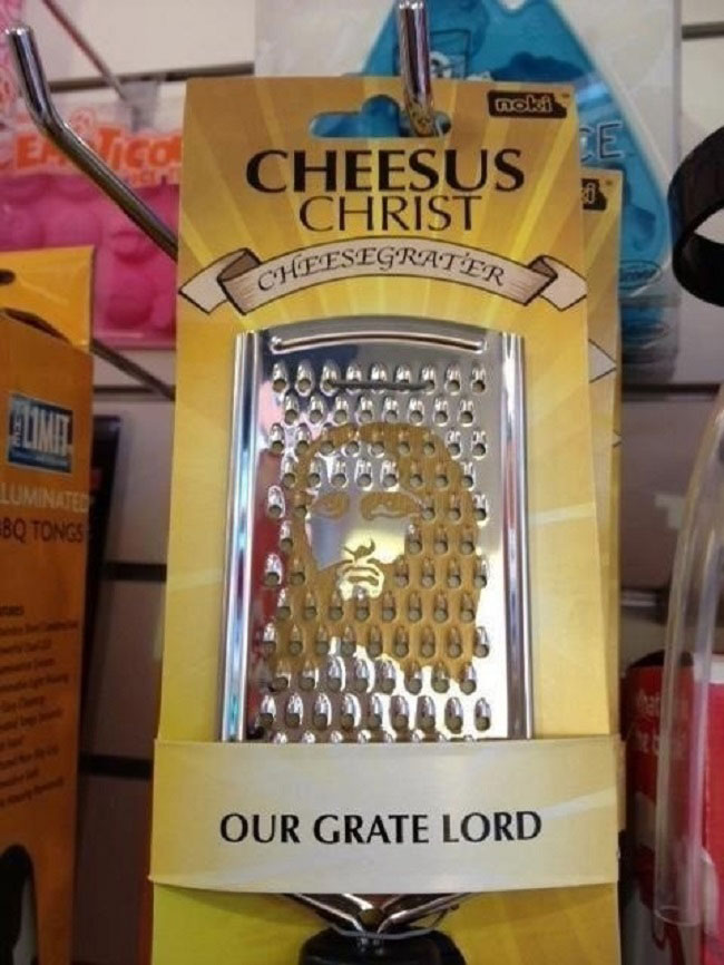 cheesus christ our grate lord - noki Cheesus Christ Fesegrat Ater Chees Luminated Bq Tongs Our Grate Lord