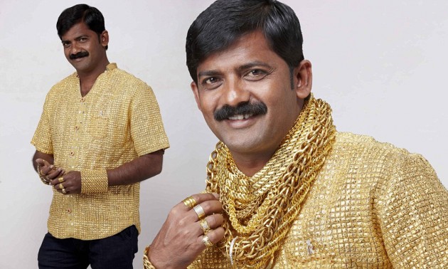 Shirt: 3kg Gold Shirt ($250,000)