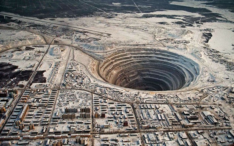 Mirny Diamond Mine - Eastern Siberia, Russia