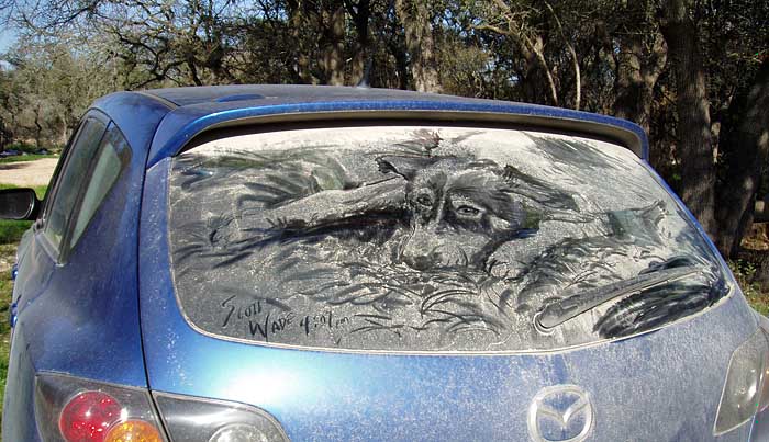 38 'Dirty Car Drawings' That are Borderline Master Pieces