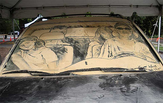 38 'Dirty Car Drawings' That are Borderline Master Pieces