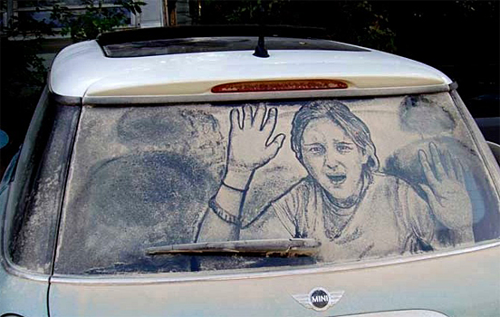 39 "Dirty Car Art" Paintings That Will Blow Your Mind