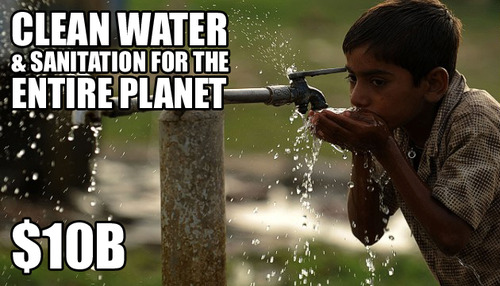 gun - Clean Water & Sanitation For The Entire Planet $10B
