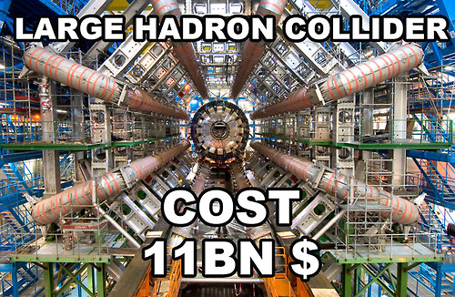 large hadron collider - Large Hadron Collider A Cost 11BN $ Van