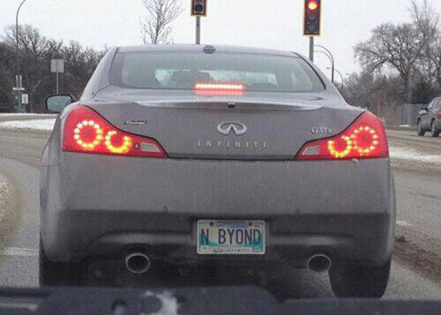infinity and beyond license plate - 32 In Fenett N Byond