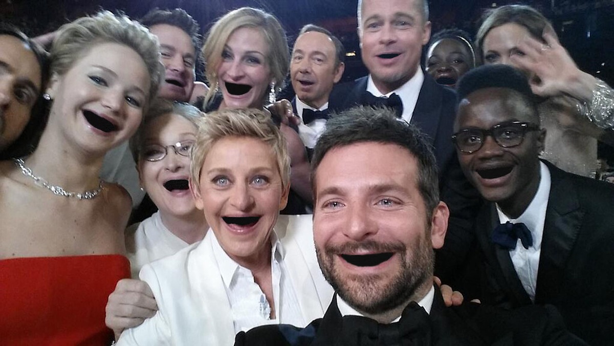 Ellen's Academy Award's Selfie