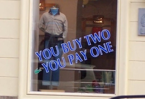 window - You Buy Two You Pay One