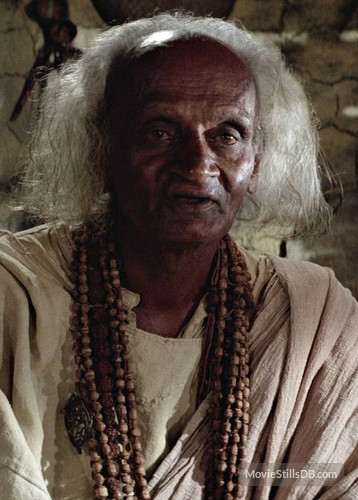 D. R. Nanayakkara, cast as the Village Elder, did not speak a word of English.  He delivered his lines phonetically by mimicking director Steven Spielberg who was prompting him off camera. The pauses in his dialogue were not for dramatic effect, but rather him waiting for his next line.