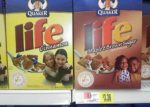 unintentional racism - Quaker Quaker Cinnamon MapleeBrown Sugar 188 $3.38