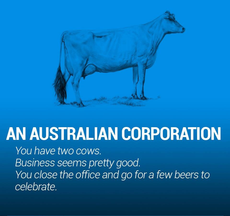 The World Economy Explained With Two Cows