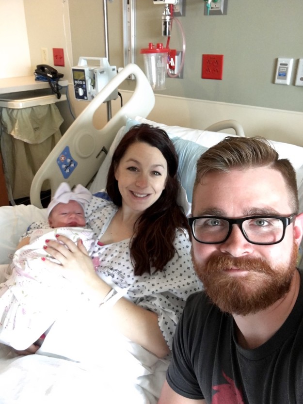 Congratulations to Jonathon and Jessica Theriot, and their new daughter Ireland Sage. 