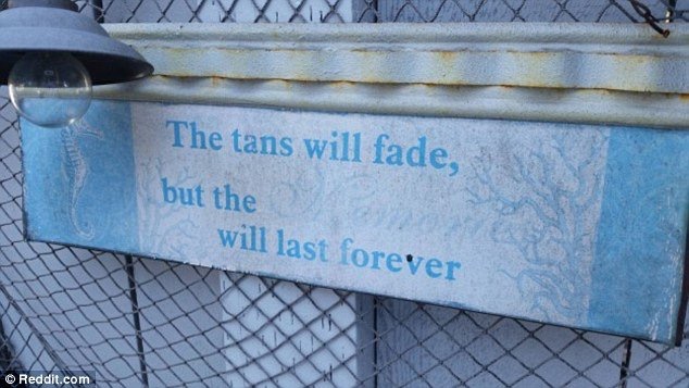 tans will fade but the memories will last forever irony - Xxxxxx The tans will fade, but the will last forever Reddit.com