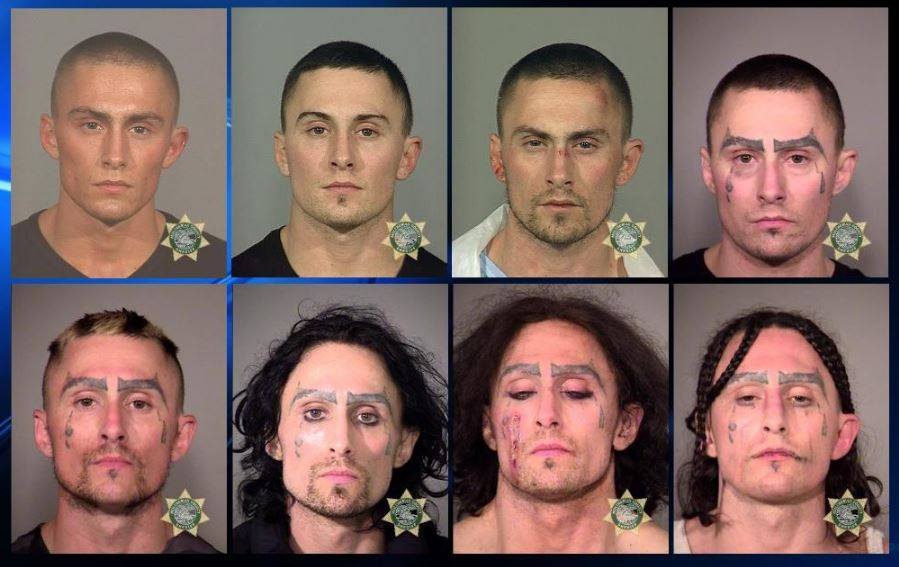 Man who has been arrested 8 times has mug shots showing his transition into whatever his final form.