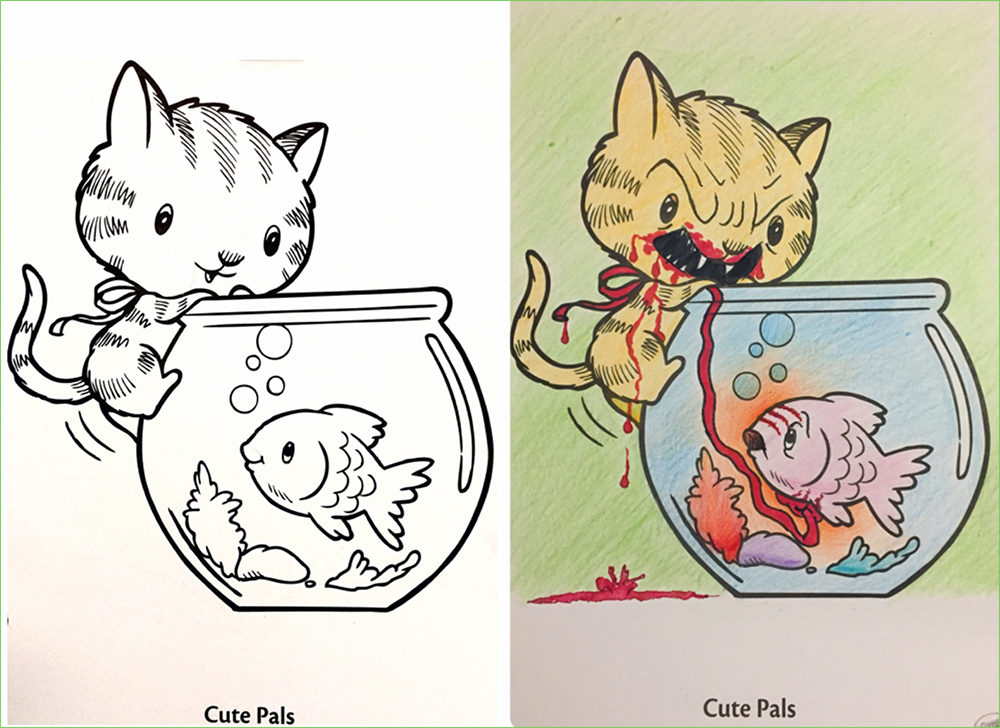 Coloring book - M Cute Pals Cute Pals