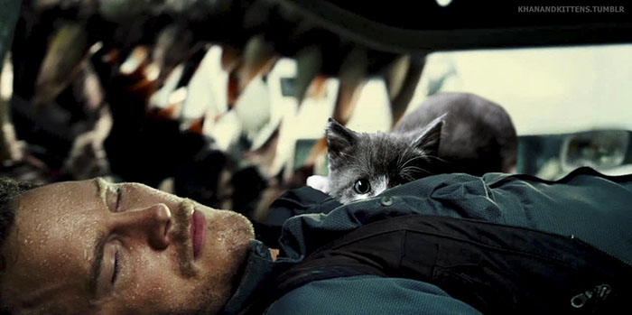 Someone Replaced All The Dinosaurs In Jurassic Park With Cats And It's Purrfect