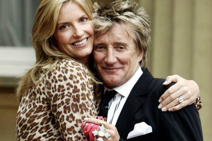 The famous rock star is in his third marriage to English entertainment persona, Penny Lancaster, who is 27 years younger than him. At the age of 66 Stewart became a father to his 8th, but the couple's first, child.